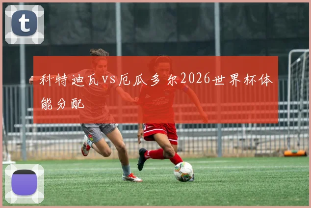 科特迪瓦vs厄瓜多尔2026世界杯体能分配
